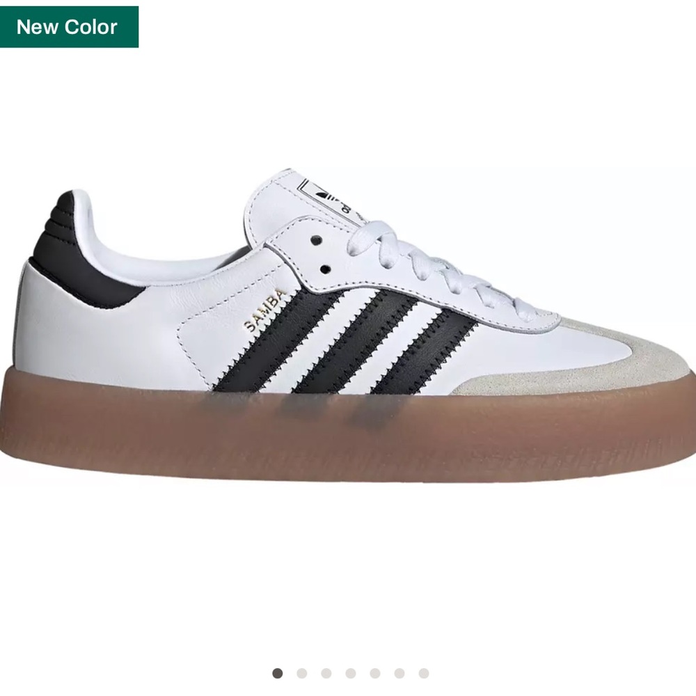 Adidas Sambae Women's White and Black Sneakers